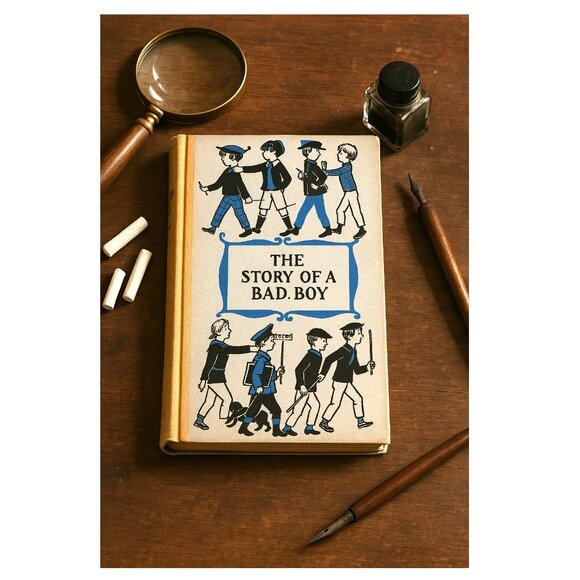 Antique Book The Story Of A Bad Boy Semi Autobiography Thomas Baily Aldrich 1870 - Picture 6 of 6